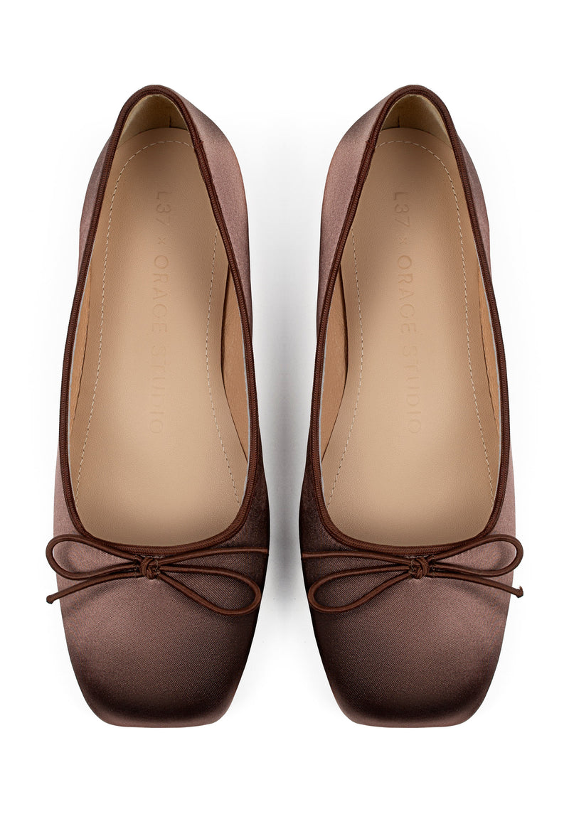 Ballerines Bibi - Marron