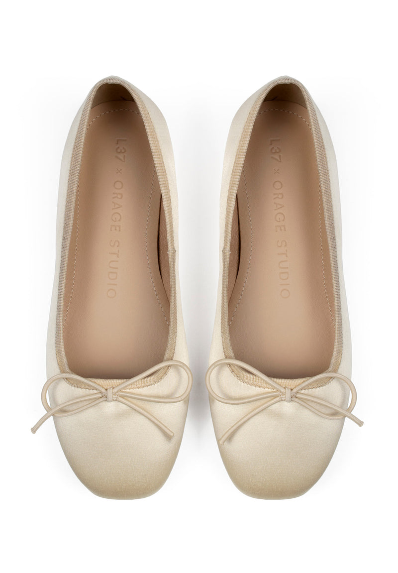 Ballerines Bibi - Blanc Cassé