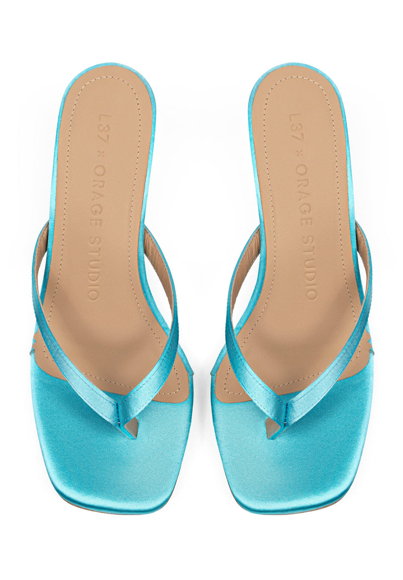 Sandales Elodie - Bleu