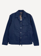 Snap Coaches Jacket - Pale Blue - Hombre