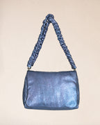 Bolso Oscar grande - Craquelado Majorelle