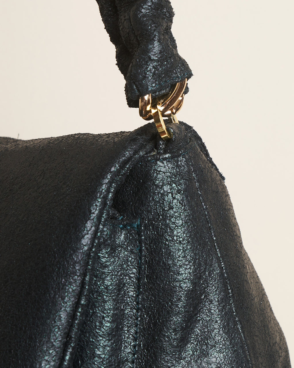 Bolso Oscar grande - Craquelado Weedy