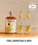 Pack OSCO tonic : OSCO L'Original bio & tonics - recette cocktail sans alcool frais et aromatique