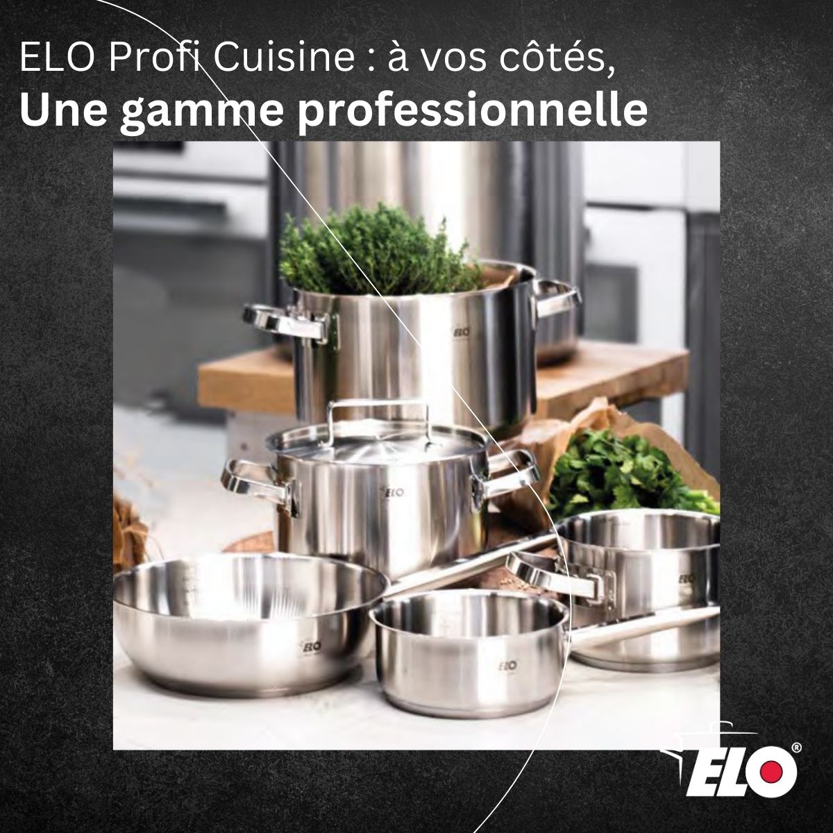 Casserole En Inox Elo Profi Cuisine - Inox
