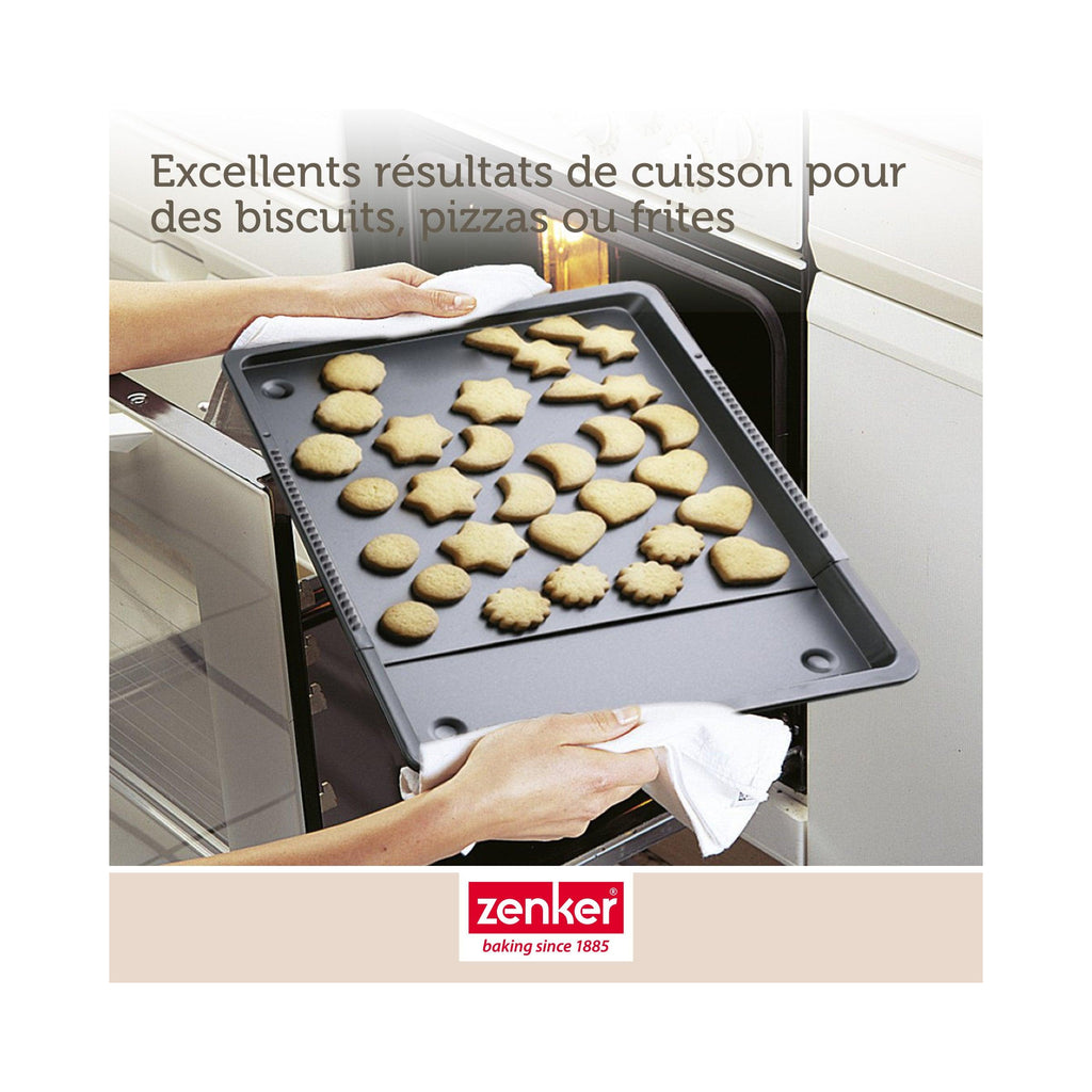 Bandeja De Horno Extensible Zenker Black Metallic - Negro
