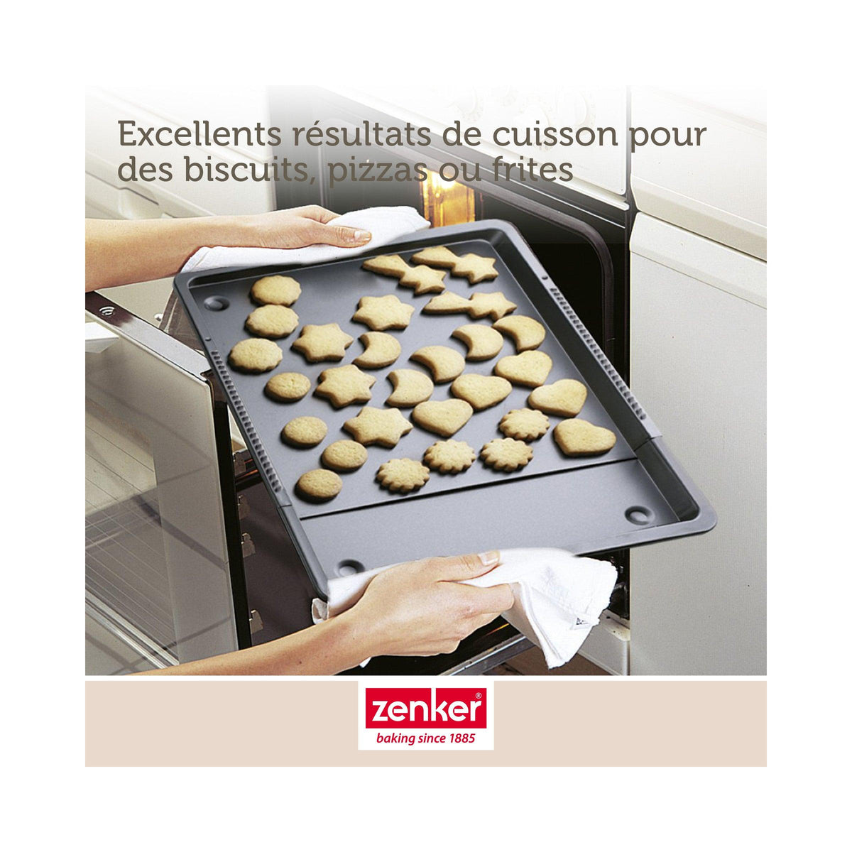 Bandeja De Horno Extensible Zenker Black Metallic - Negro