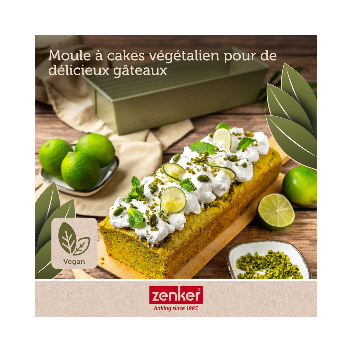 Moule À Cake Zenker Green Vision - Vert