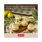 Moule À Muffins 12 Empreintes Zenker Green Vision - Vert