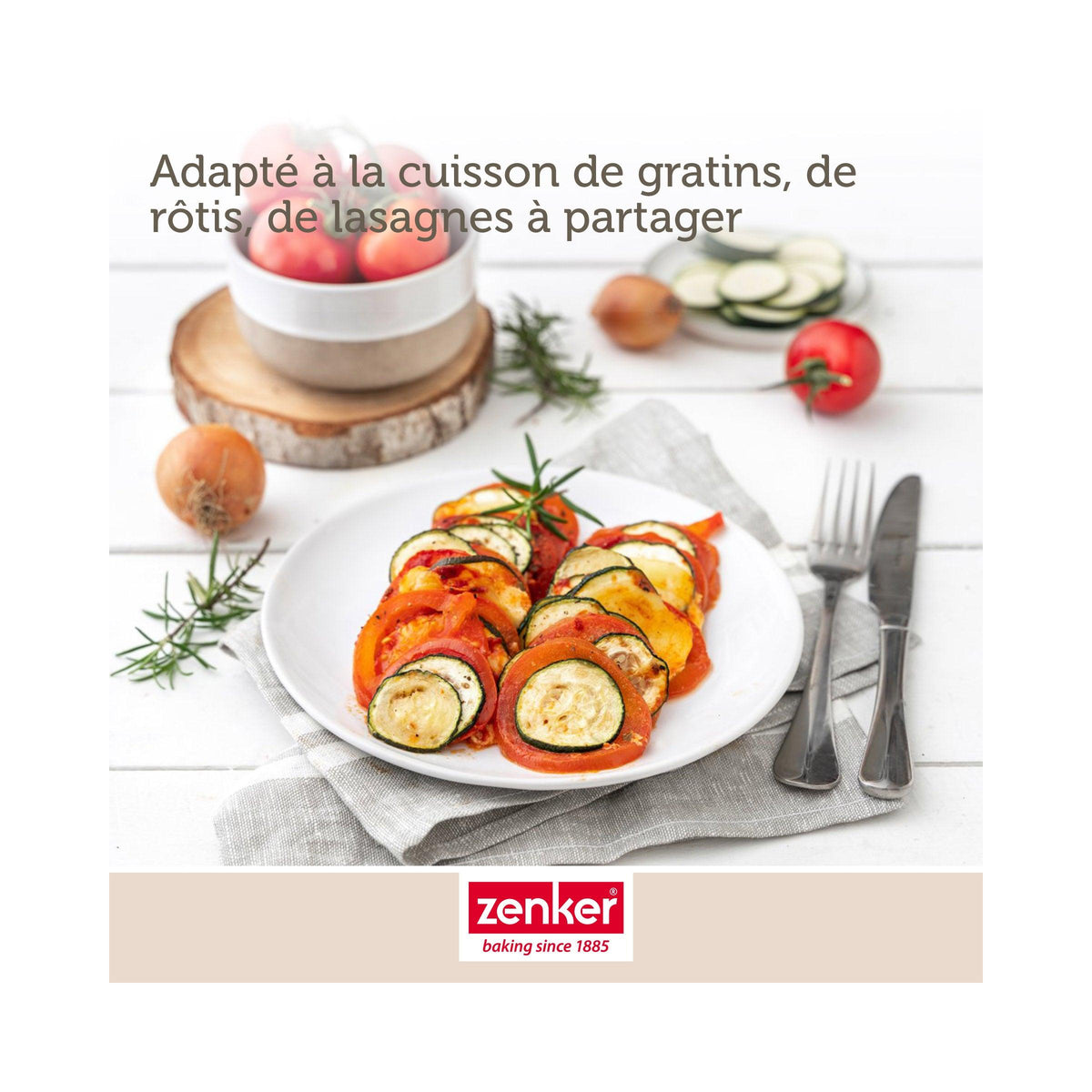 Set Di 2 Teglie Da Forno Rettangolari Zenker Special Cooking - Nero