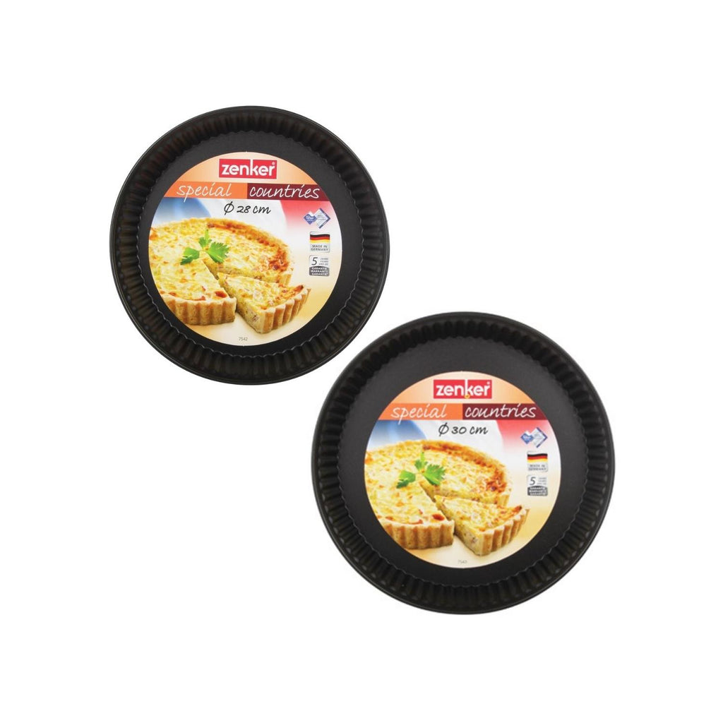 Set De 2 Moules À Tartes Ou Quiches Zenker Spécial Countries - Noir