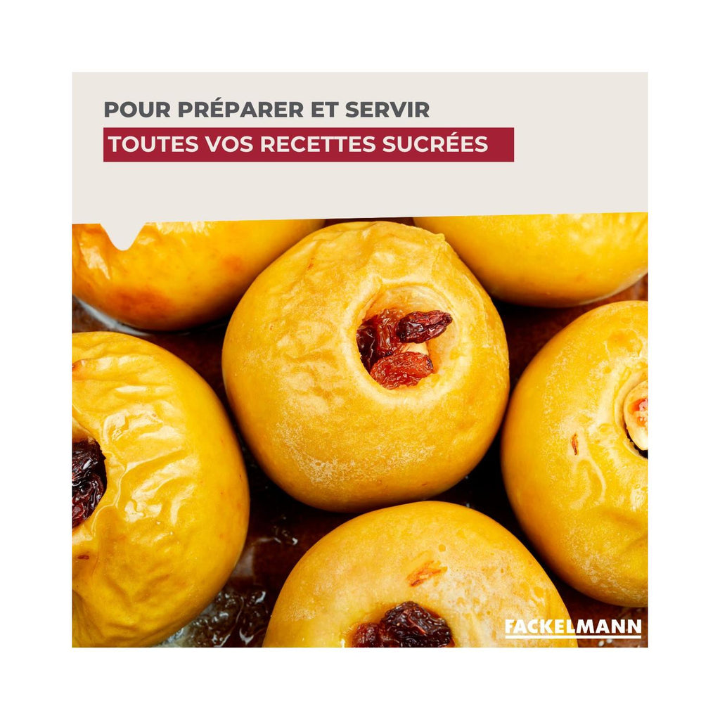Ensemble De 9 Ustensiles De Cuisine Inox Fackelmann Ovale - Gris