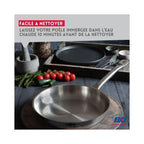 Padella In Acciaio Inox 18/10 Senza Rivestimento Elo Profi Therm - Inox