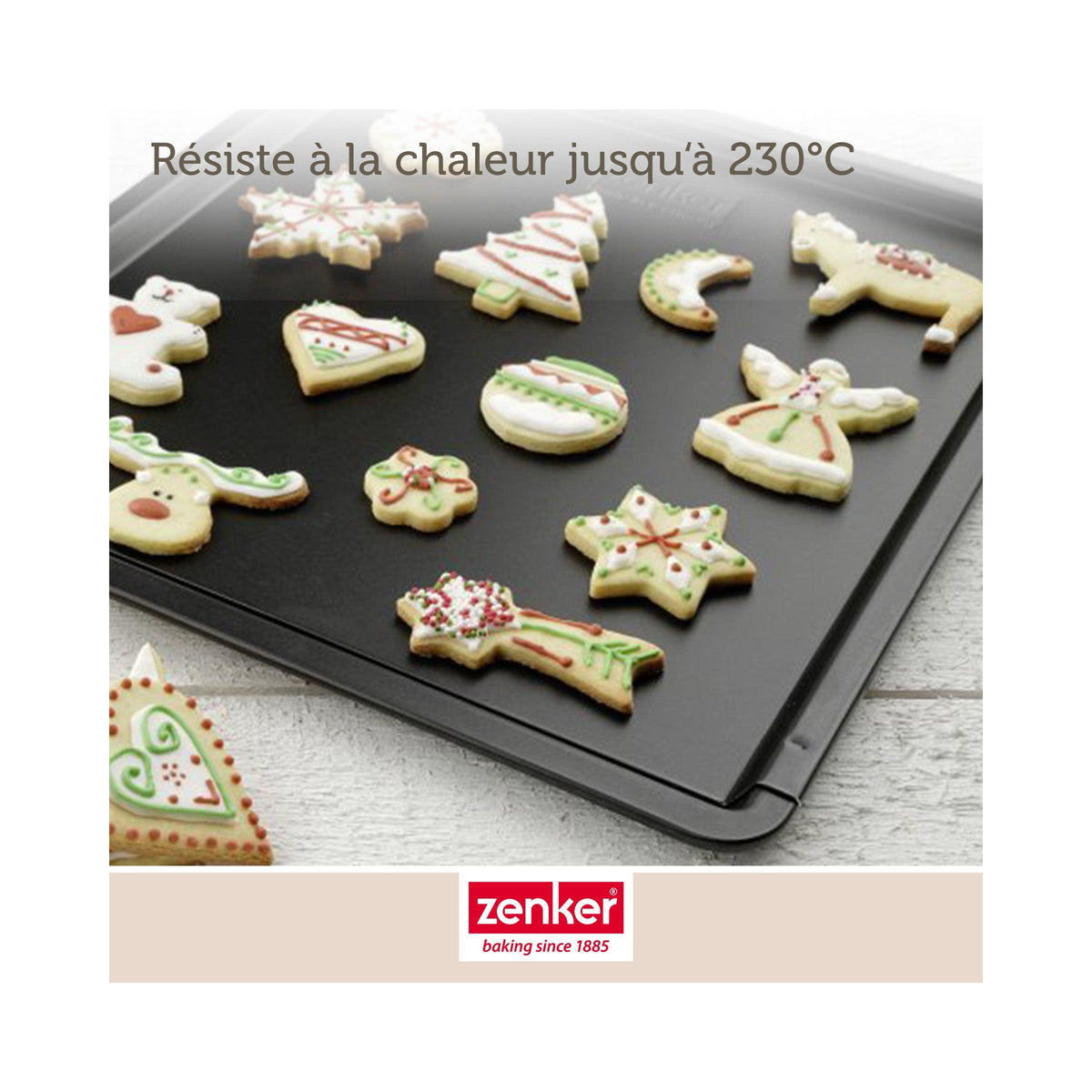 Extendable Baking Tray Zenker Black Metallic - Black