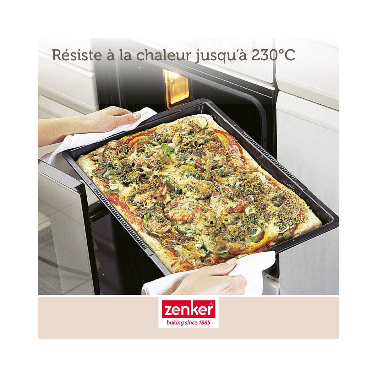 Bandeja De Horno Extensible Zenker Black Metallic - Negro