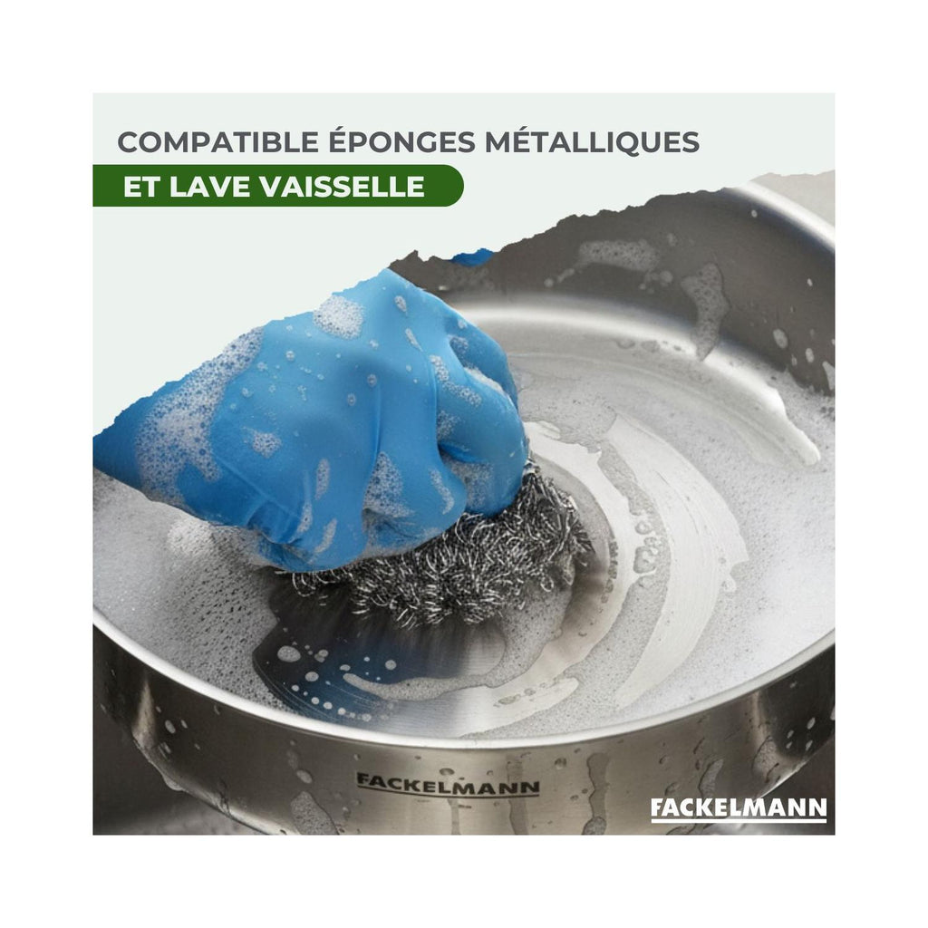 Faitout En Inox 18/10 Triply Fackelmann Vita3 - Inox