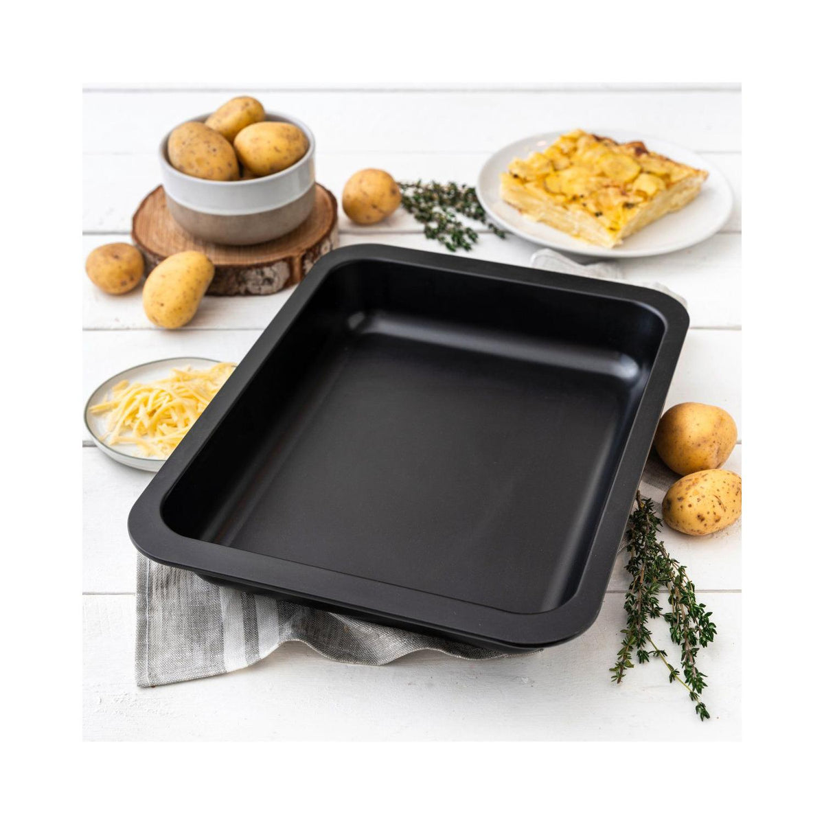 Fuente De Horno Rectangular Zenker Spécial Cooking - Negro
