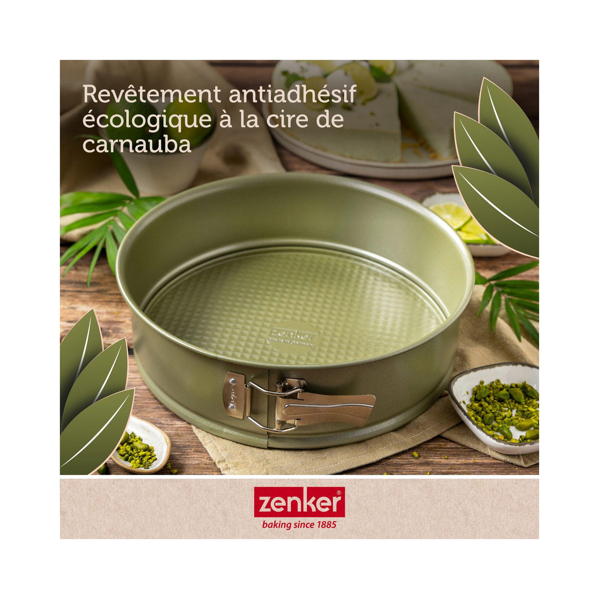 Springform Cake Tin Zenker Green Vision - Green