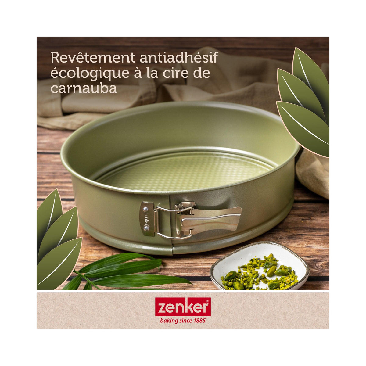 Springform Cake Tin Zenker Green Vision - Green