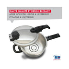 Autocuiseur Vapeur En Acier Inoxydable 18/10 Elo Mistral Premium - Aluminium