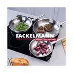 Sartén De Acero Inoxidable 18/8 Fackelmann Ovalgriff - Acero Inoxidable