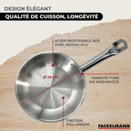 Padella In Acciaio Inox Fackelmann Eterna - Inox