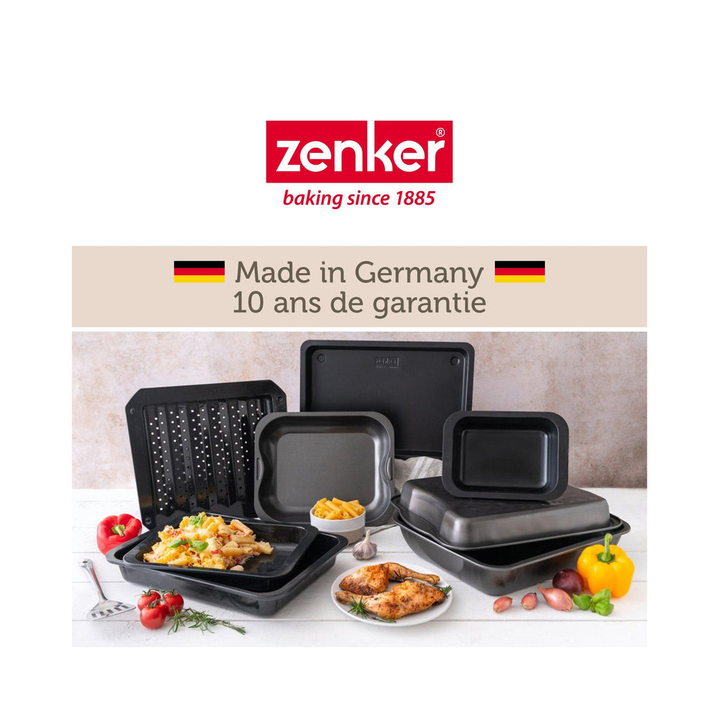 Set Di 2 Teglie Da Forno Rettangolari Zenker Special Cooking - Nero