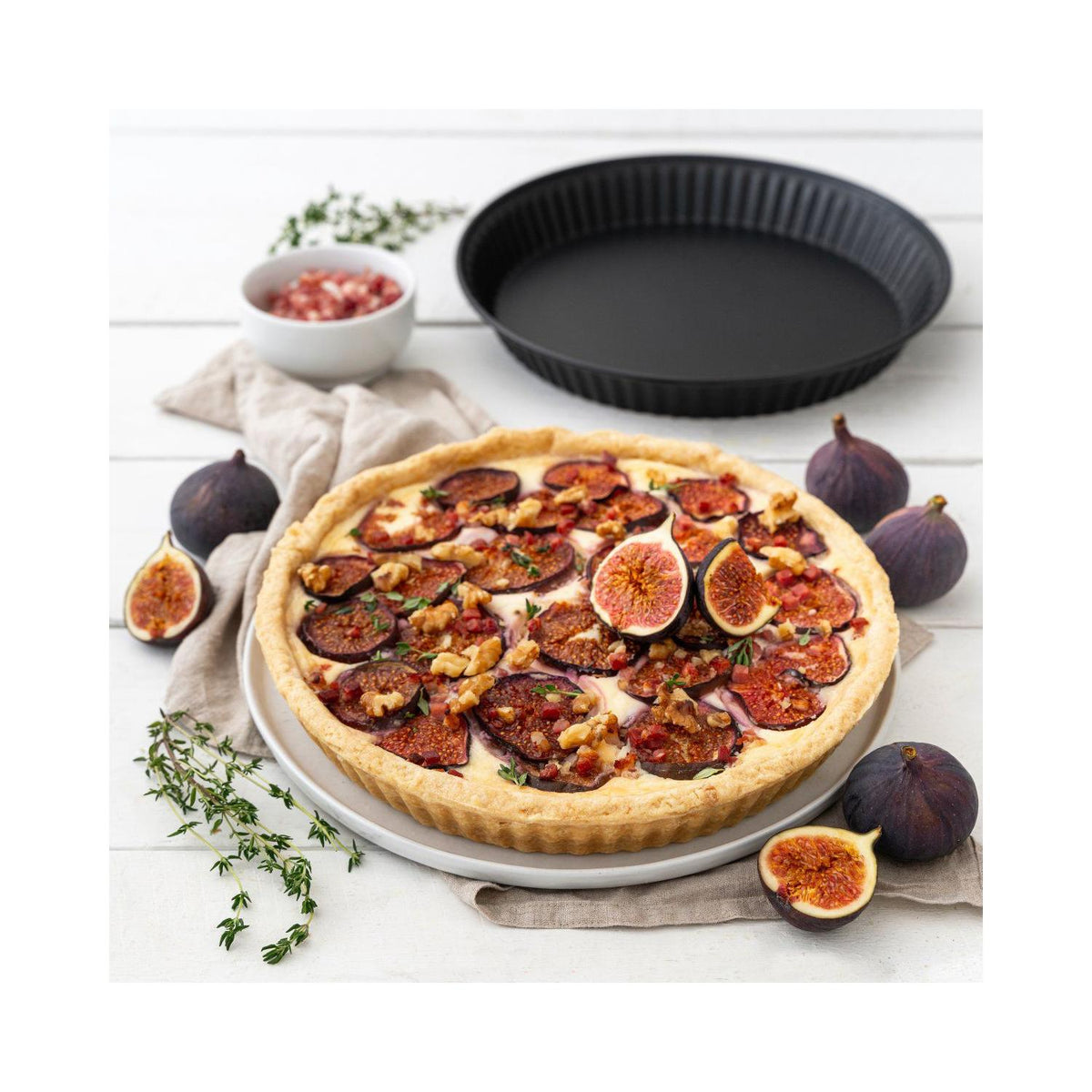Set De 2 Moules À Tartes Ou Quiches Zenker Spécial Countries - Noir