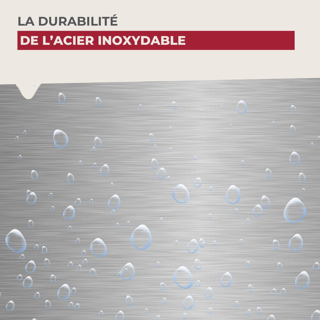 Set De 2 Passoires Inox Fackelmann - Gris