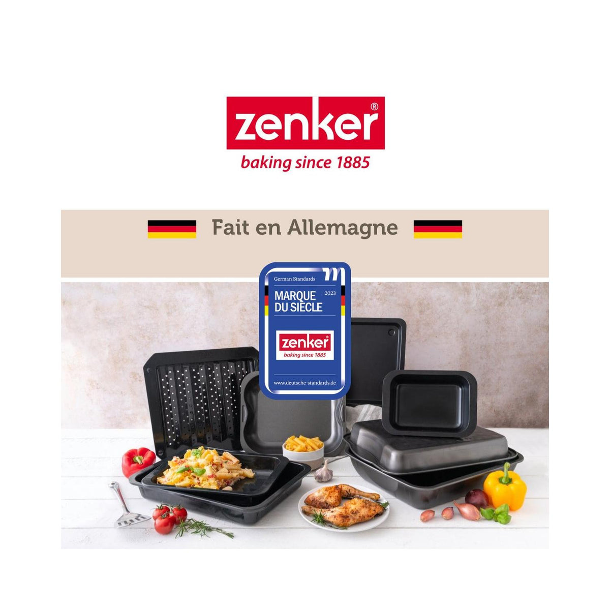 Plat À Four Zenker Spécial Cooking - Noir