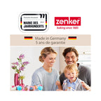 Square Springform Tin with Lid Zenker Bake Click And Go - Black