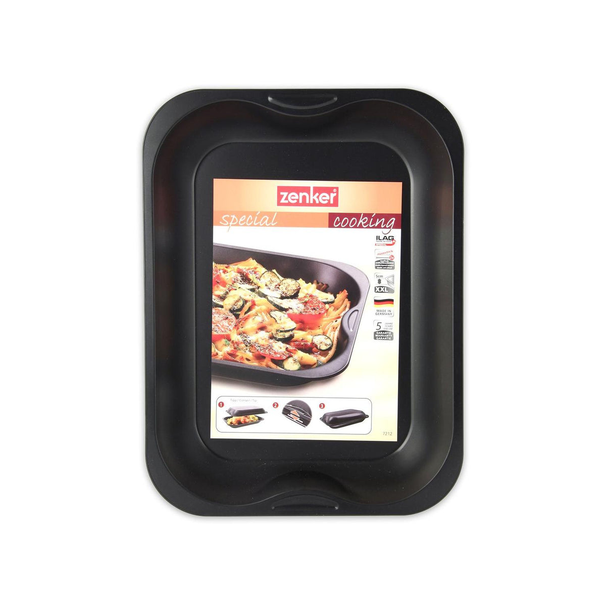 Fuente De Horno Rectangular Zenker Spécial Cooking - Negro