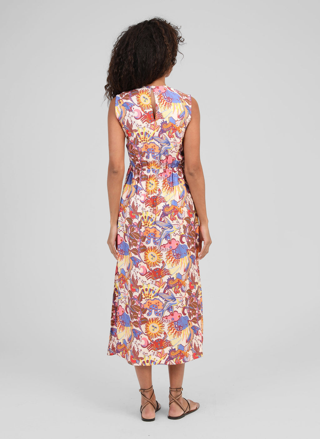 Robe Longue Otina Solemio Ecru