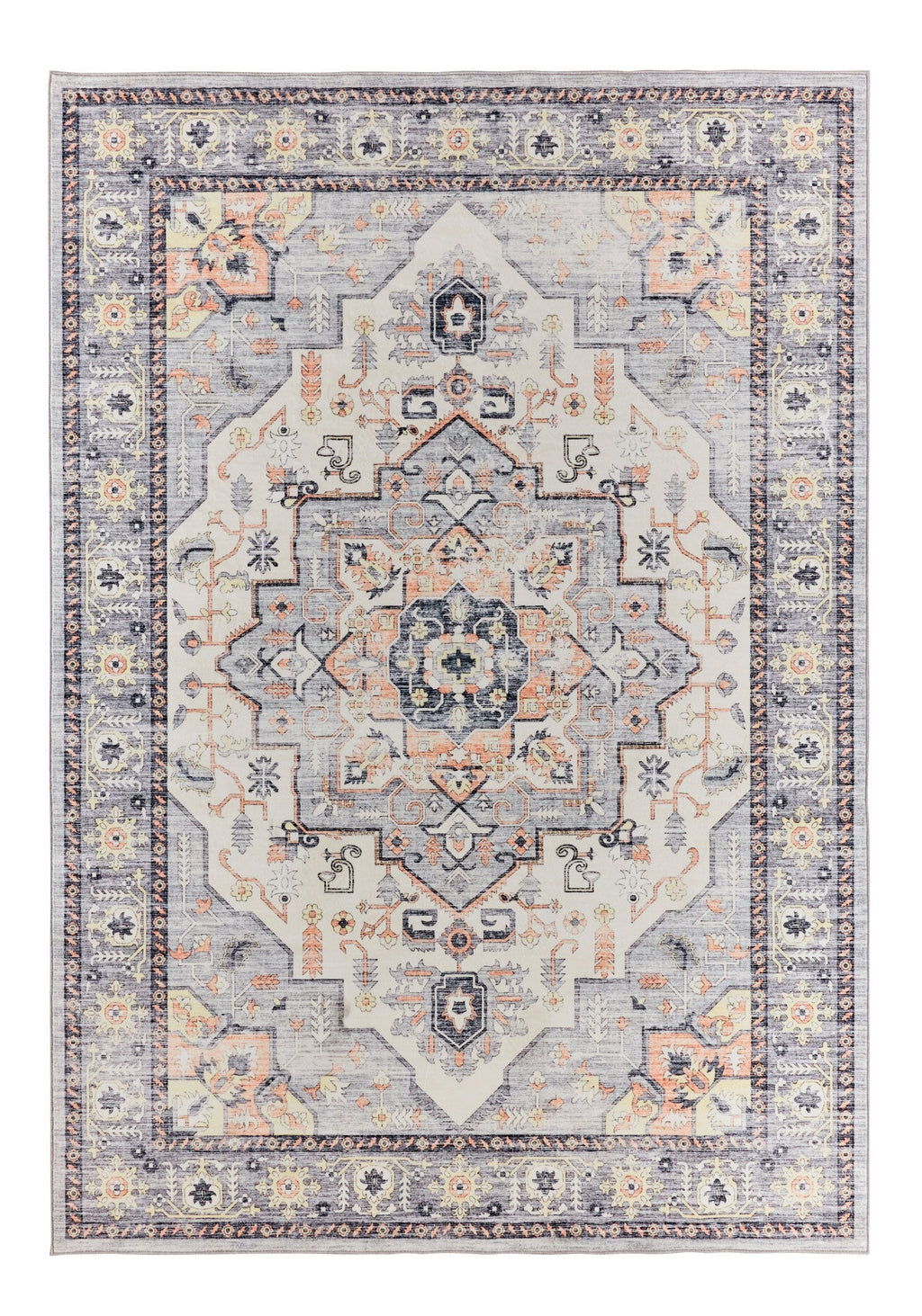 Alfombra vintage - Gris - Colección Otomana OTTOMAN