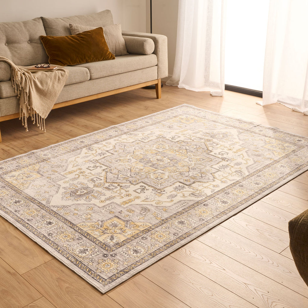 Alfombra vintage - Amarillo - Colección Otomana OTTOMAN