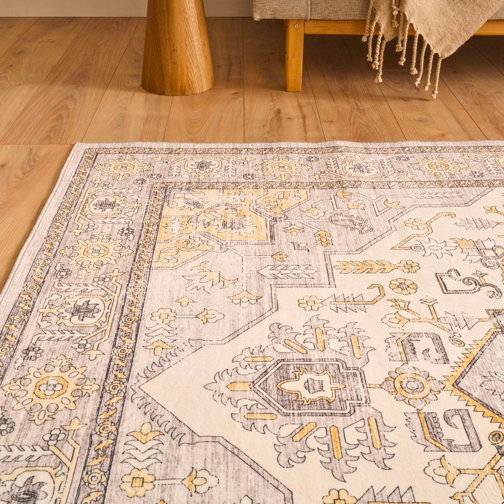 Alfombra vintage - Amarillo - Colección Otomana OTTOMAN