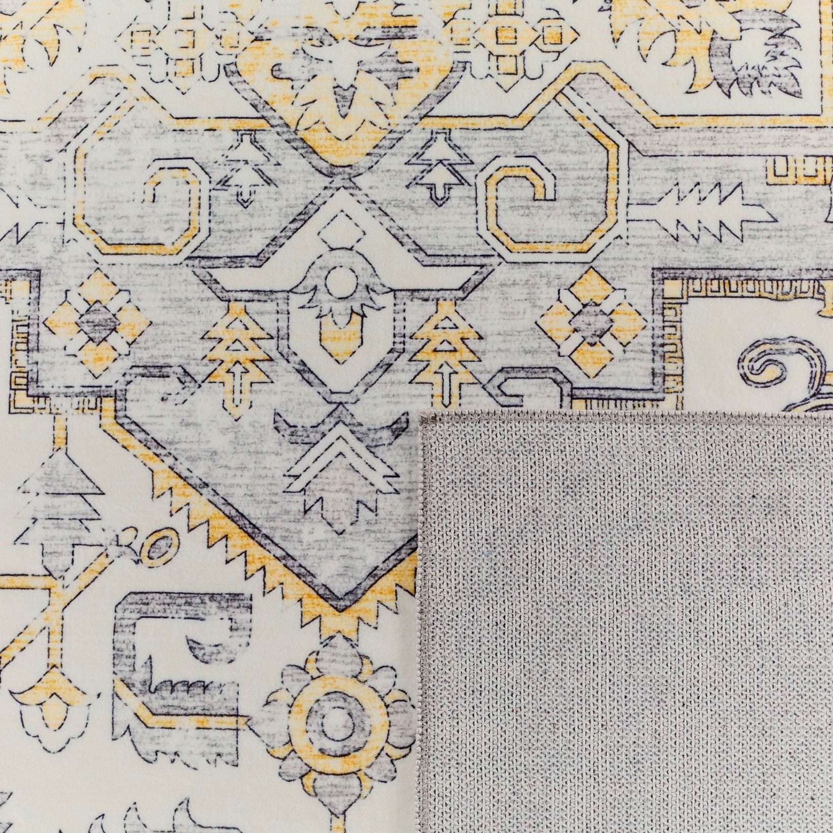 Alfombra vintage - Amarillo - Colección Otomana OTTOMAN