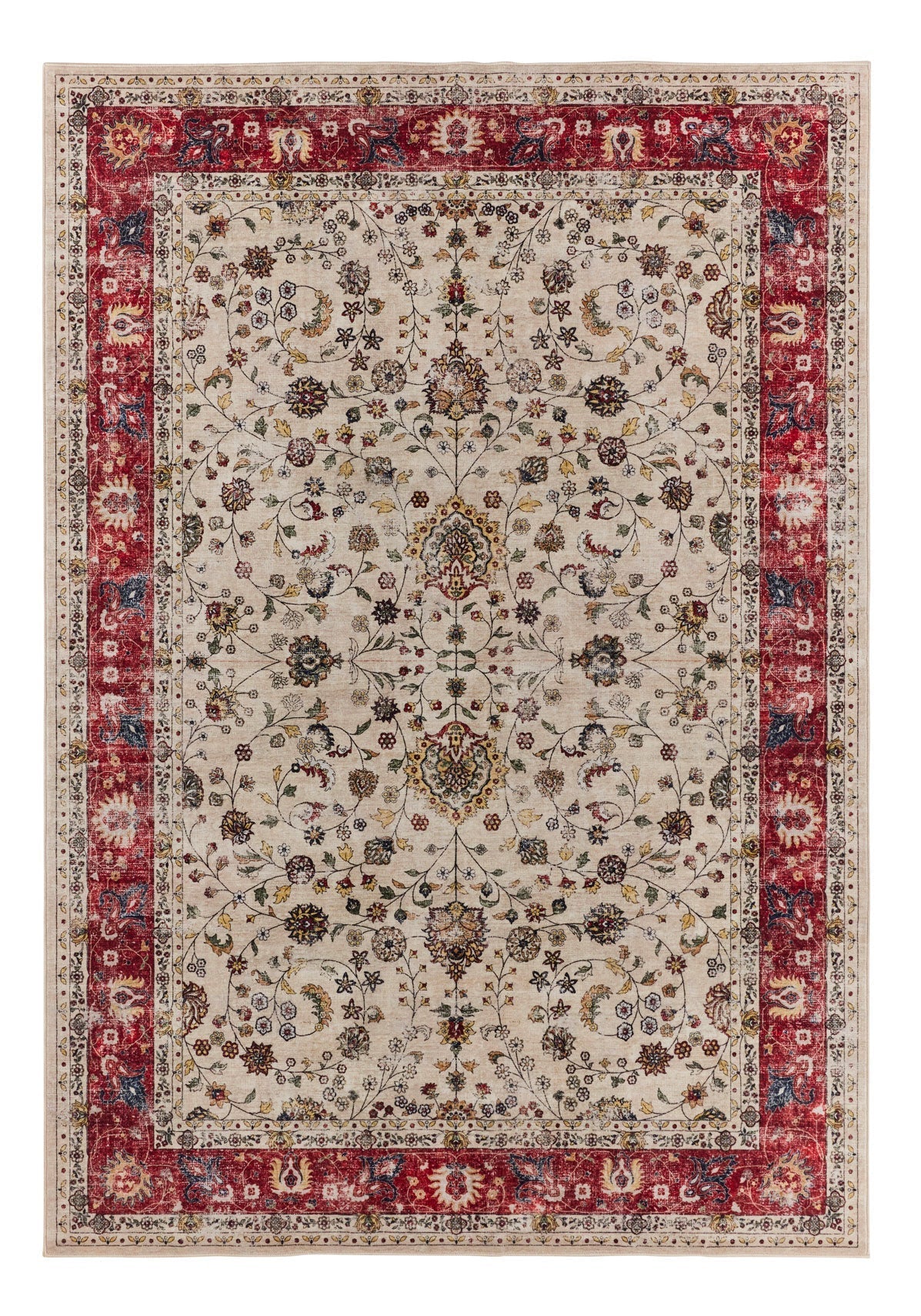 Alfombra de salón vintage - Beige - Colección Otomana OTTOMAN