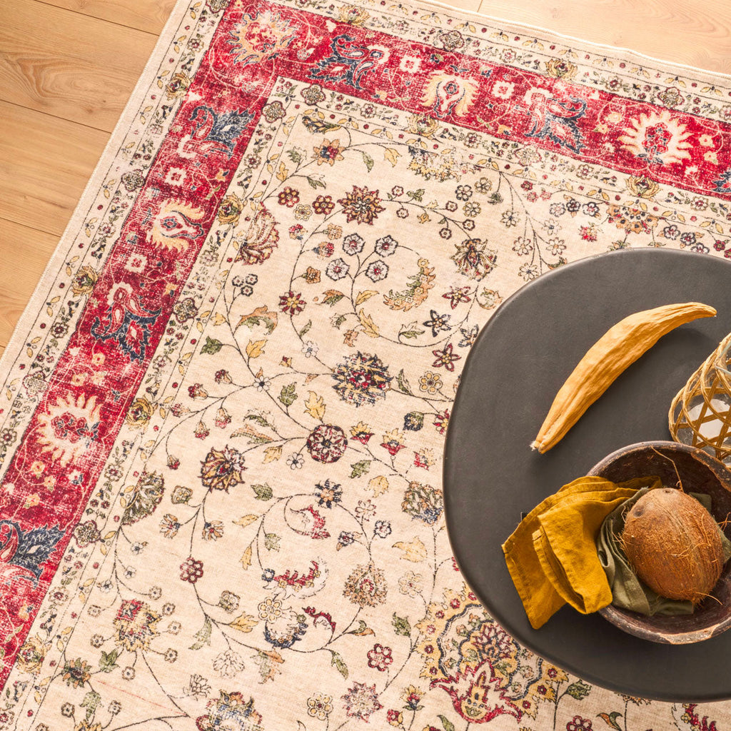 Alfombra de salón vintage - Beige - Colección Otomana OTTOMAN
