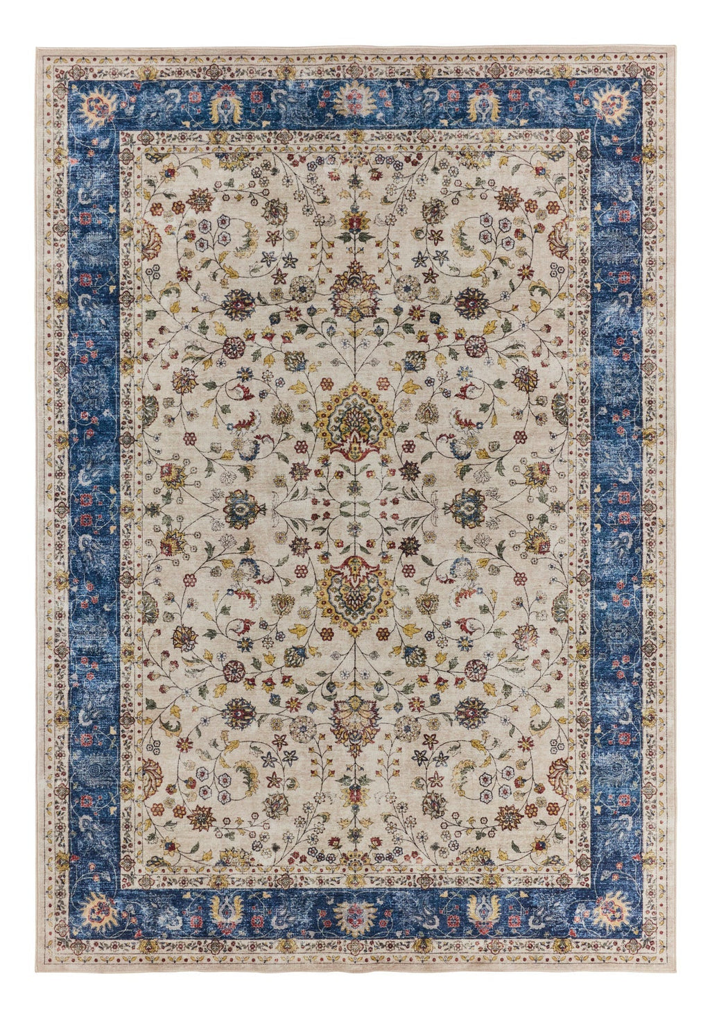 Alfombra de salón vintage - Azul - Colección Otomana OTTOMAN