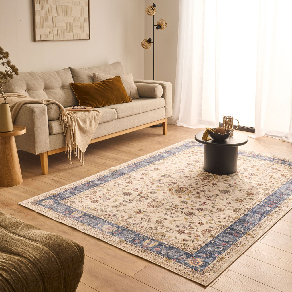 Alfombra de salón vintage - Azul - Colección Otomana OTTOMAN