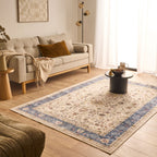 Alfombra de salón vintage - Azul - Colección Otomana OTTOMAN