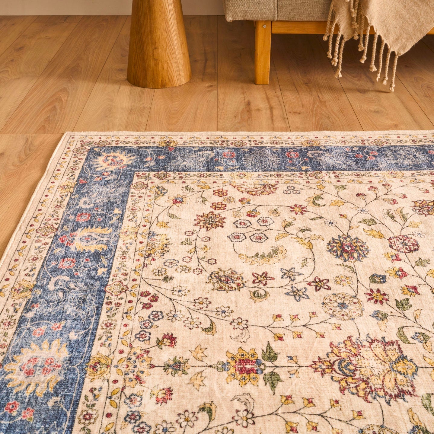 Alfombra de salón vintage - Azul - Colección Otomana OTTOMAN