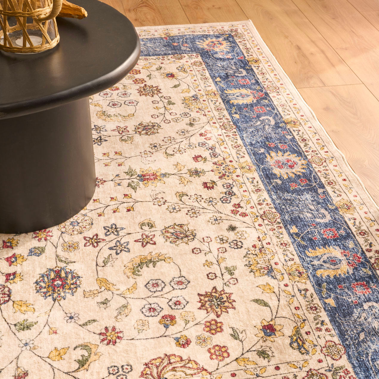 Alfombra de salón vintage - Azul - Colección Otomana OTTOMAN