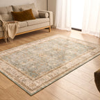 Alfombra de salón vintage - Turquesa - Colección Otomana OTTOMAN