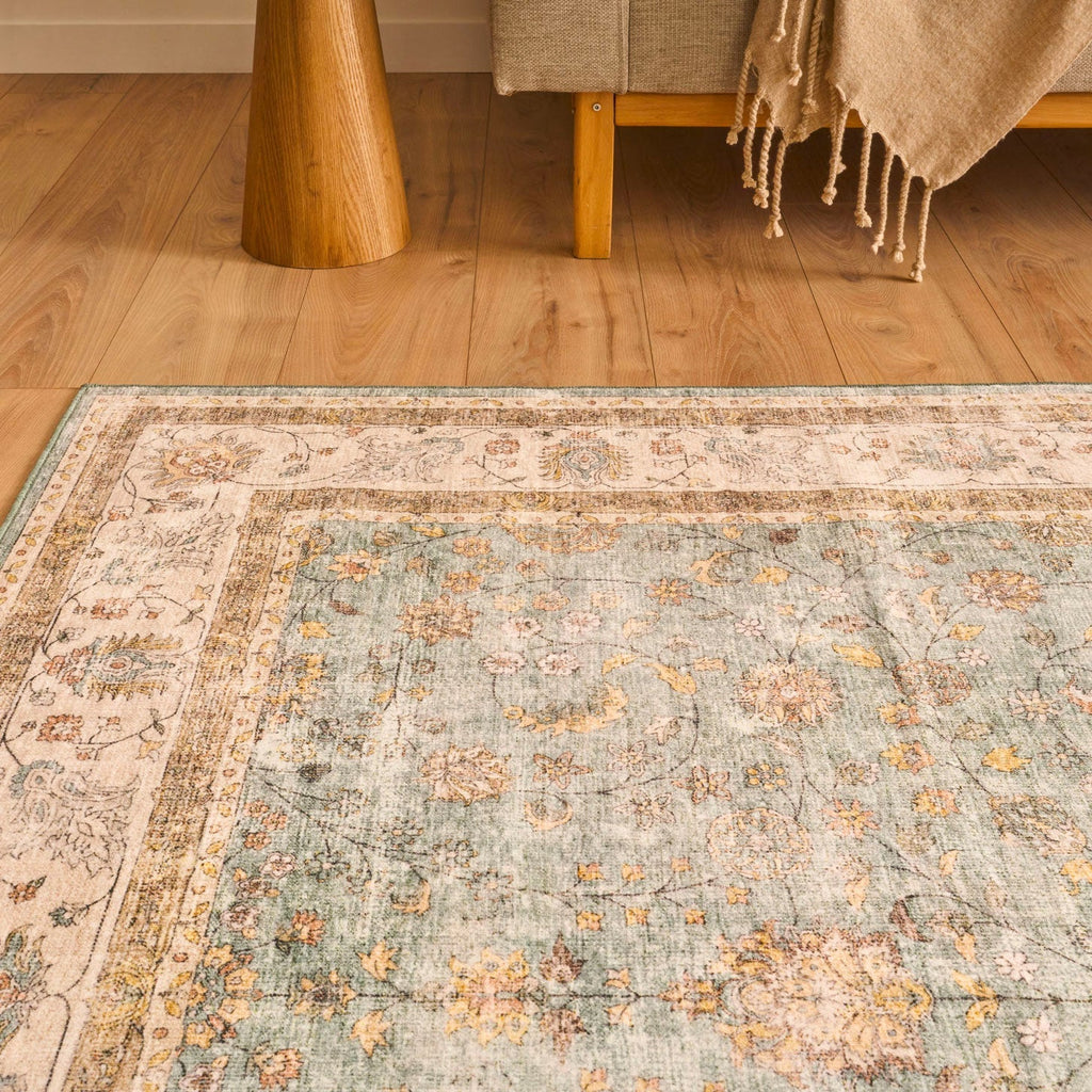 Alfombra de salón vintage - Turquesa - Colección Otomana OTTOMAN