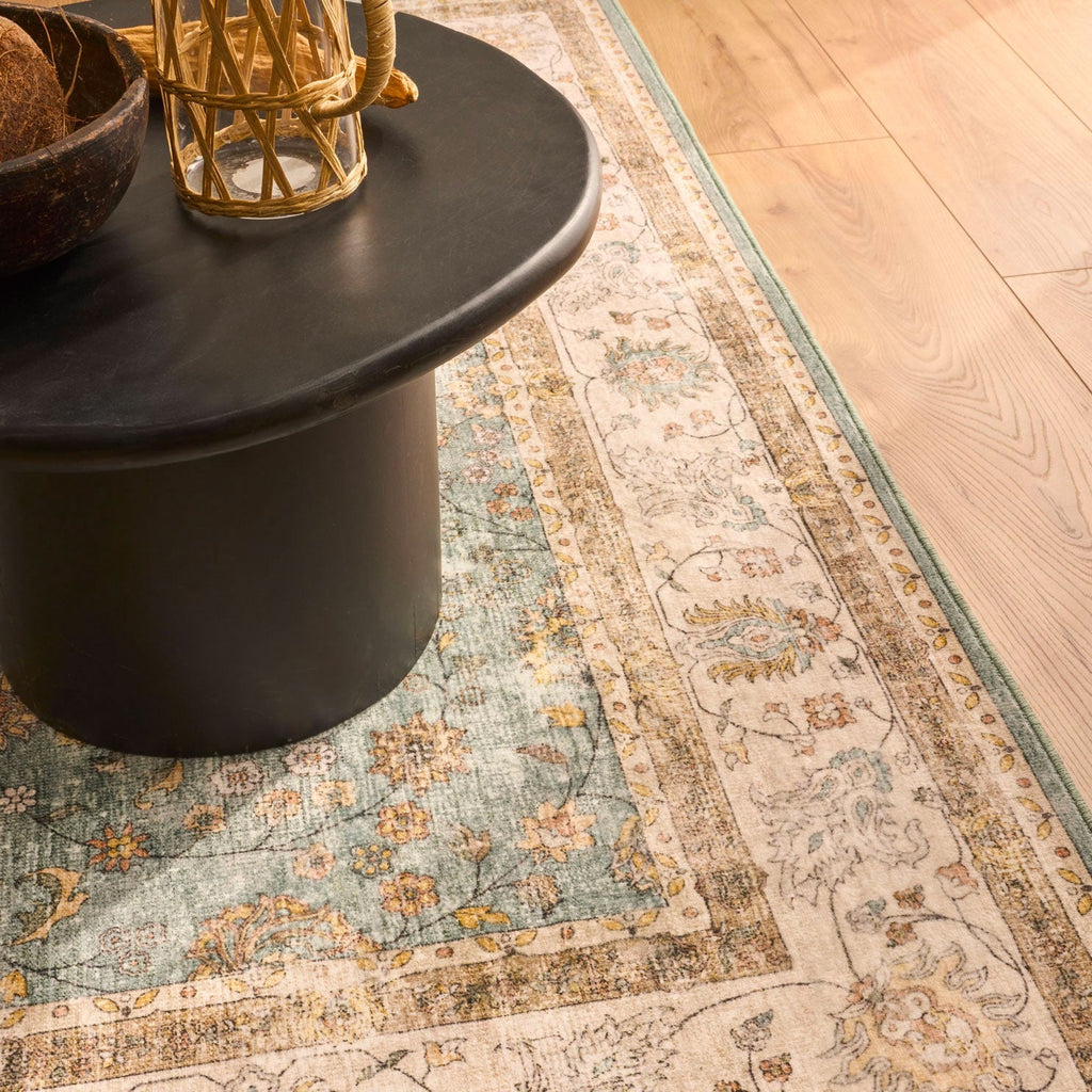 Alfombra de salón vintage - Turquesa - Colección Otomana OTTOMAN