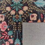 Tapis à motifs traditionnels - Noir - Collection Ottoman OTTOMAN