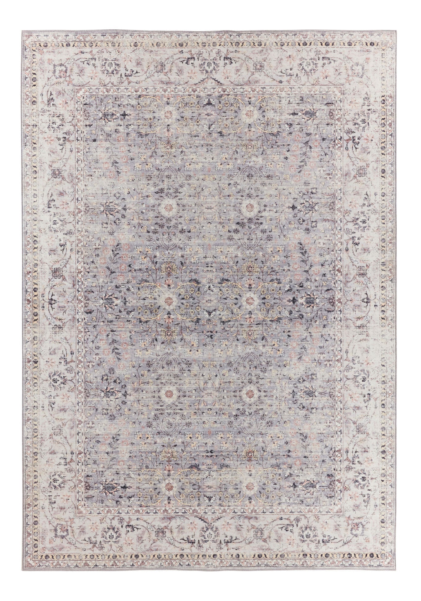 Tapis d’intérieur vintage - Gris - Collection Ottoman OTTOMAN