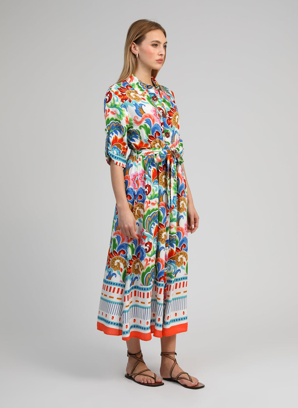 Robe Longue Ovintala Lanzi Multico