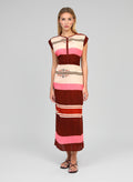 Robe Longue Owenila Peruna Brique